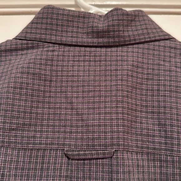 NWT Nautica Windy Charcoal Flannel 55% cotton 45% Tencel pocket shirt Men’s M - Picture 7 of 11